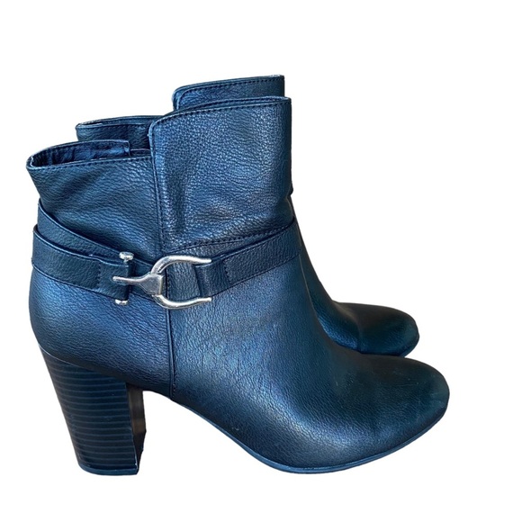 Croft & Barrow Ortholite black women’s 3” heel ankle boots size 10 - Picture 1 of 6